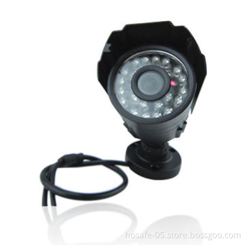 Water-resistant Metal Bullet Camera for Outdoor and Indoor Use, High Resolutions